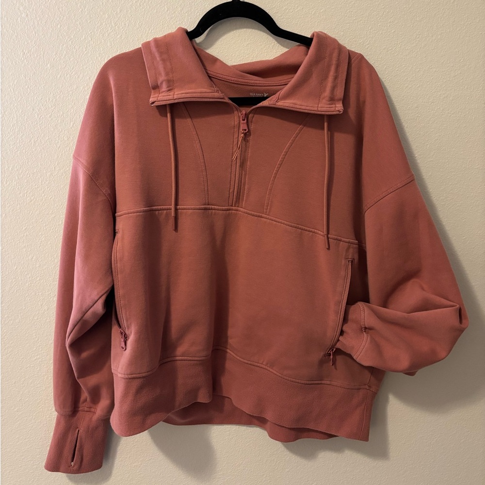 OLDNAVY blush pink sweatshirt